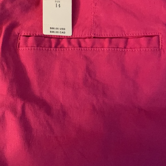 NWT, Anthropologie, MAEVE HIGH-RISE RELAXED CHECKED SHORTS - Picture 8 of 10